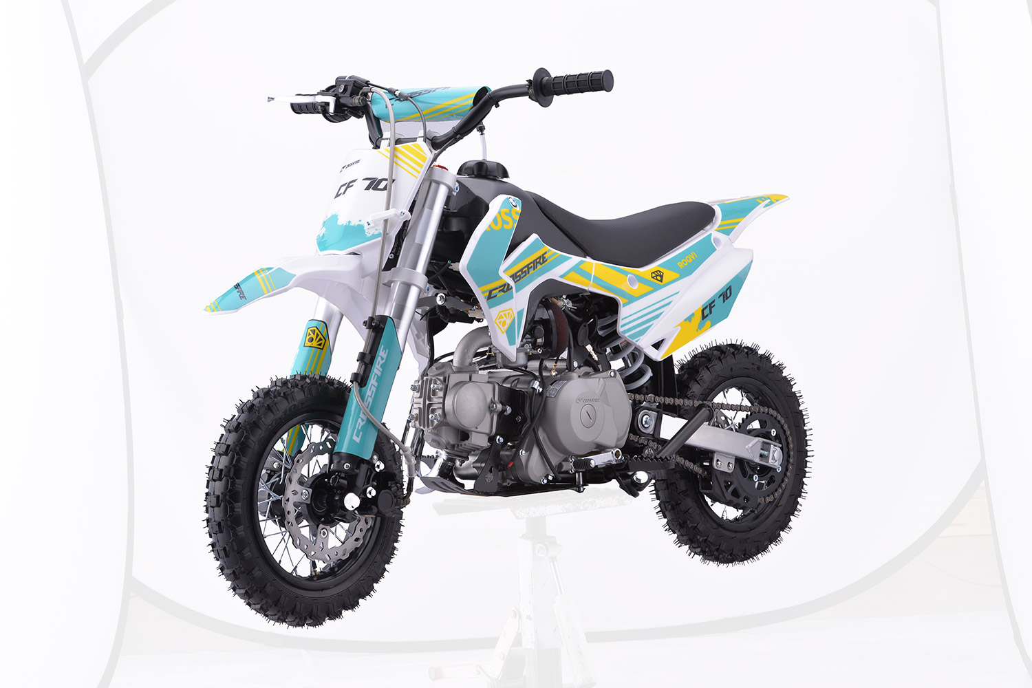crossfire-cf70-motorbike-dirt-bike-teal-blue-front-left-side