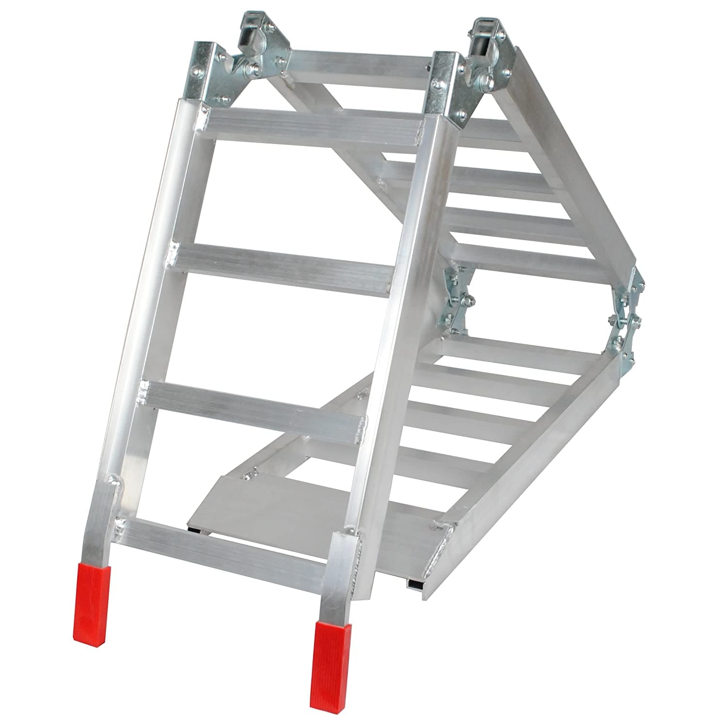 Motorcycle Folding Ramp Ladder Style_1